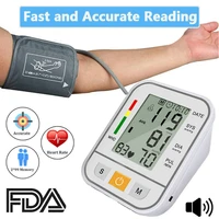 medical digital arm wrist bp blood pressure monitor tensiometer tonometer automatic sphygmomanometer heart rate pulse meter