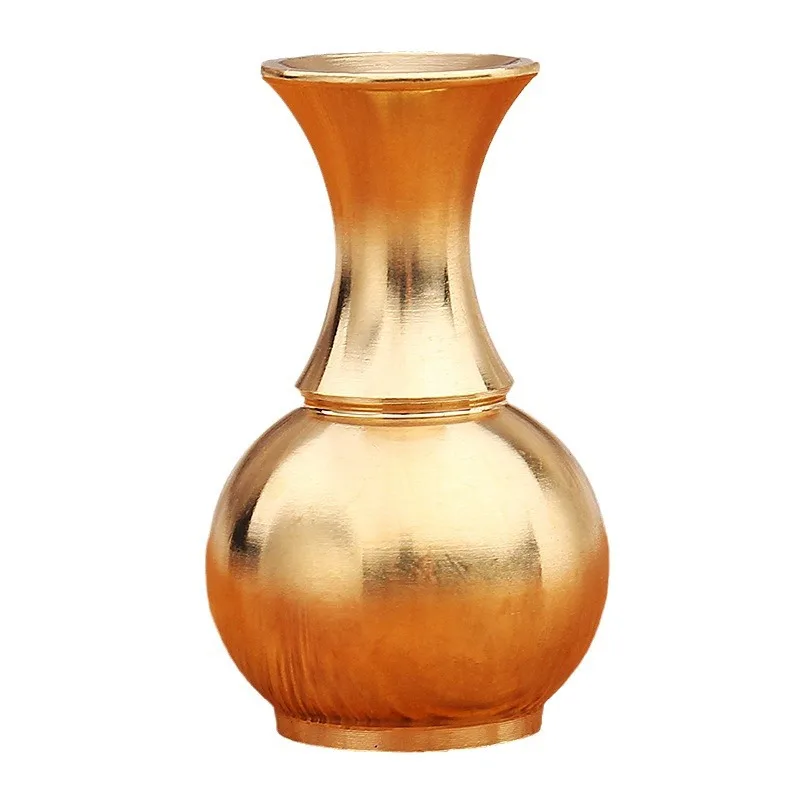 Латунный держатель для благовоний мини-тыква маленькая ваза