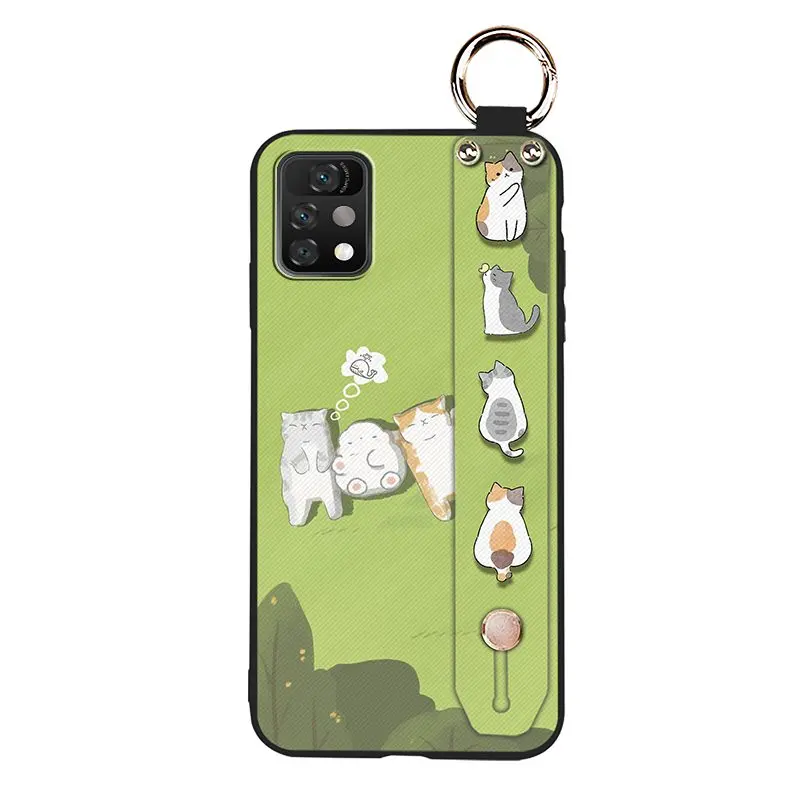 anti knock ring phone case for umidigi a11 pro max soft wristband silicone new arrival sunflower free global shipping