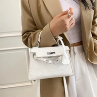 luxury womens bags designer crocodile pattern shoulder bag pu leather woman crossbody casual handbag women tote bags