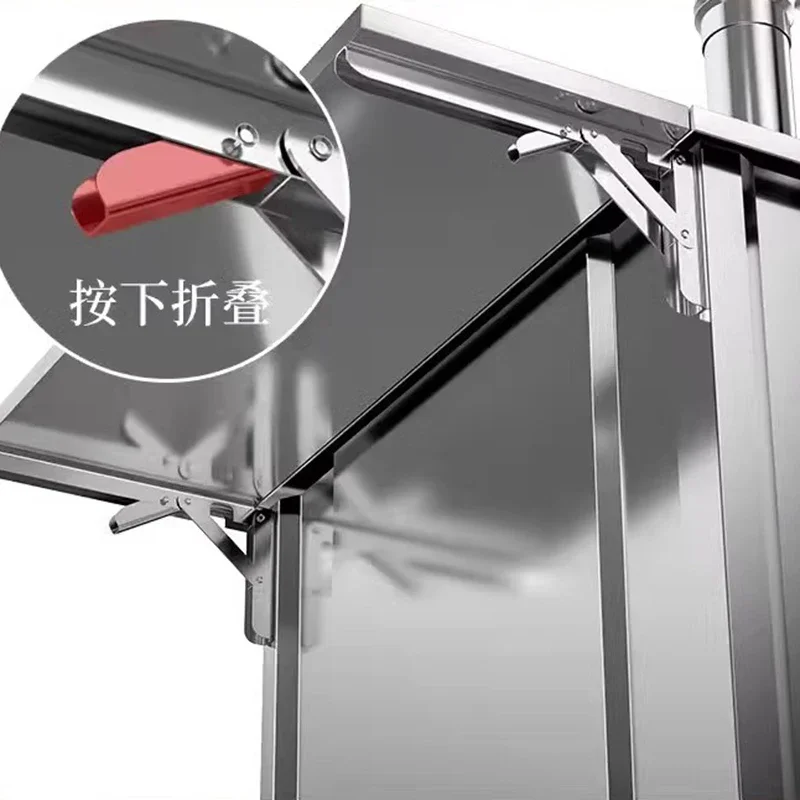 Нержавеющая сталь деревенский гриль для барбекю приготовление пищи отопление