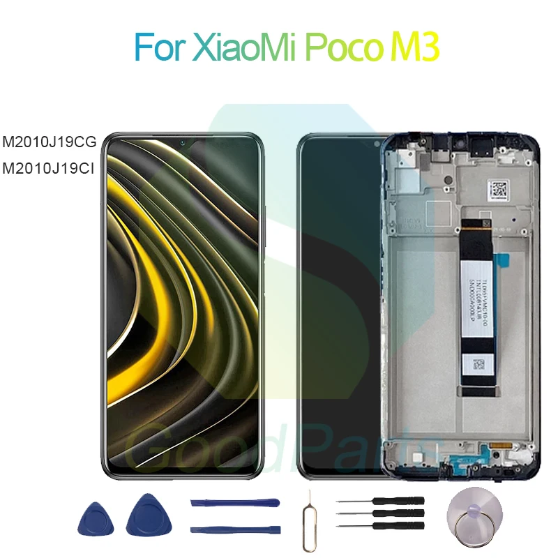 Сменный сенсорный ЖК-экран для XiaoMi Poco M3 2340*1080 M2010J19CG, M2010J19CI Poco M3