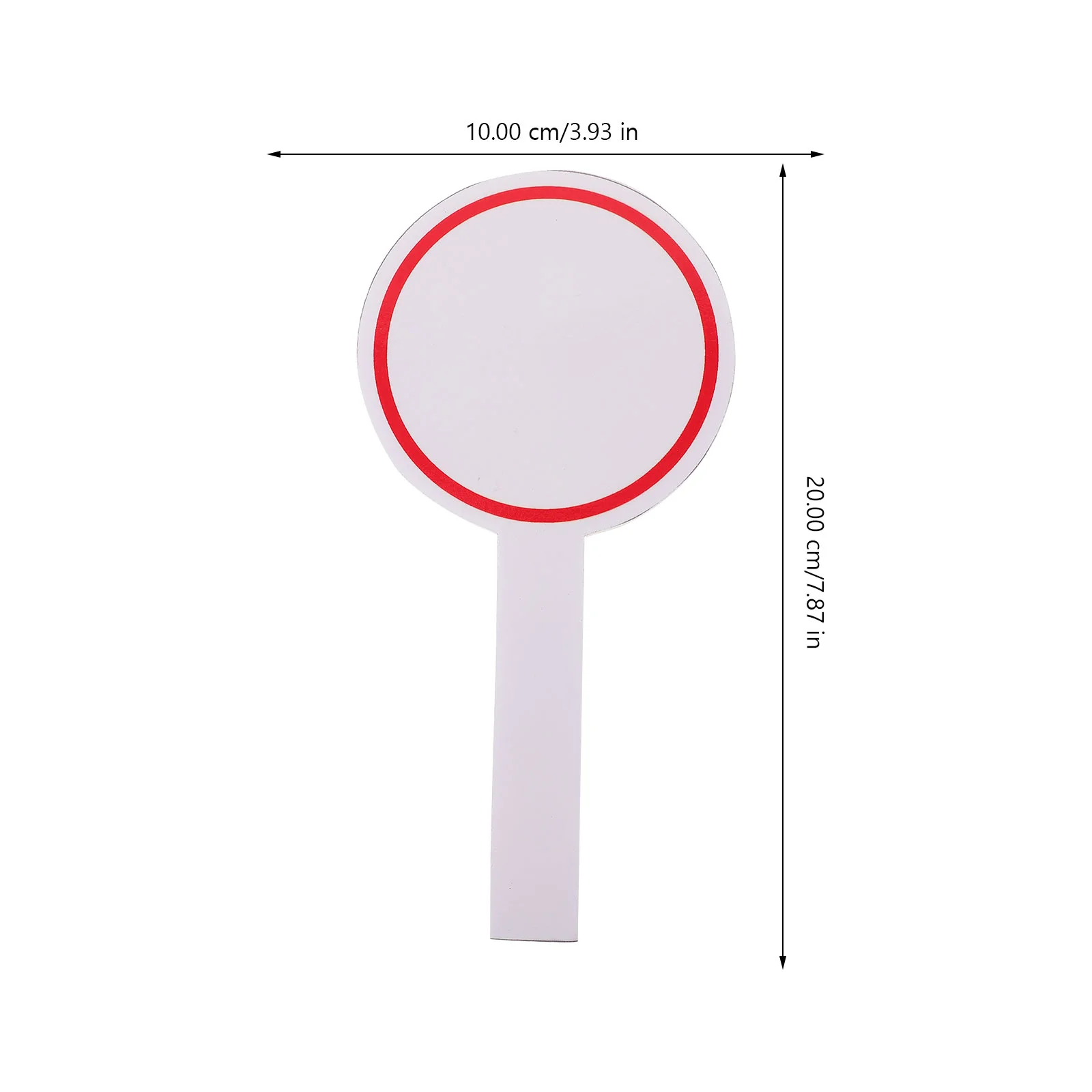 Отклик Белая доска Ручная для оценок Односторонняя судьи Весла Студенческое