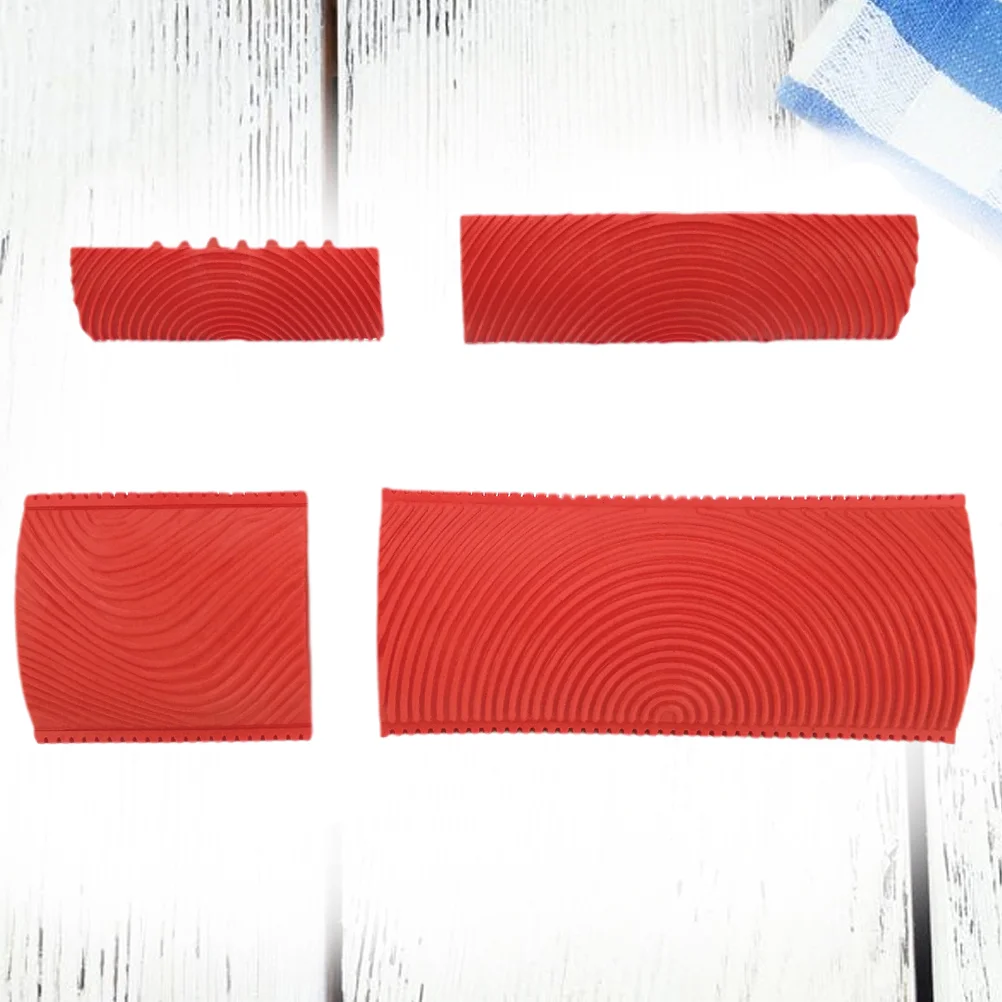 

Wood Wall Tool Graining Grainroller Painting Rubber Diy Decoration Pattern Stampdecorating Embossed