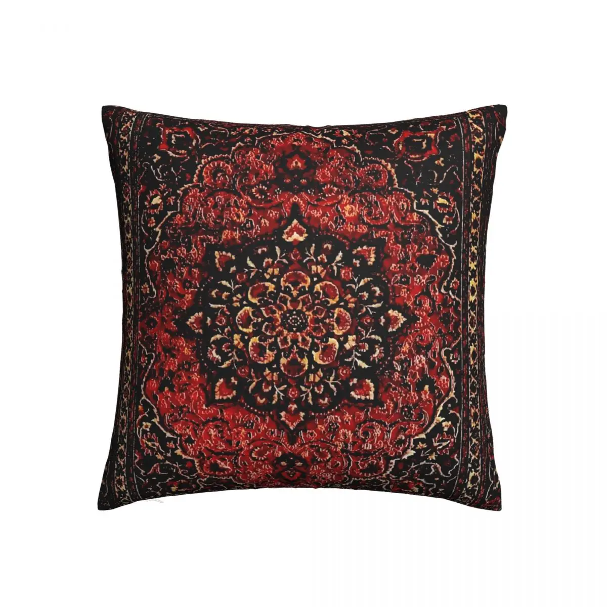 

Look In Rose Throw Pillow Case Oriental Rug Art Culture Short Plus Cushion Covers Home Sofa Chair Decorative Backpack