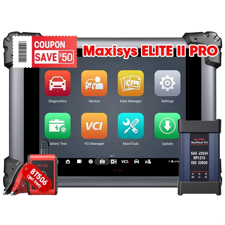 2024 Autel Maxisys Elite2 Elite Ii PRO Obd2 Автомобильный диагностический аппарат для автомобилей и