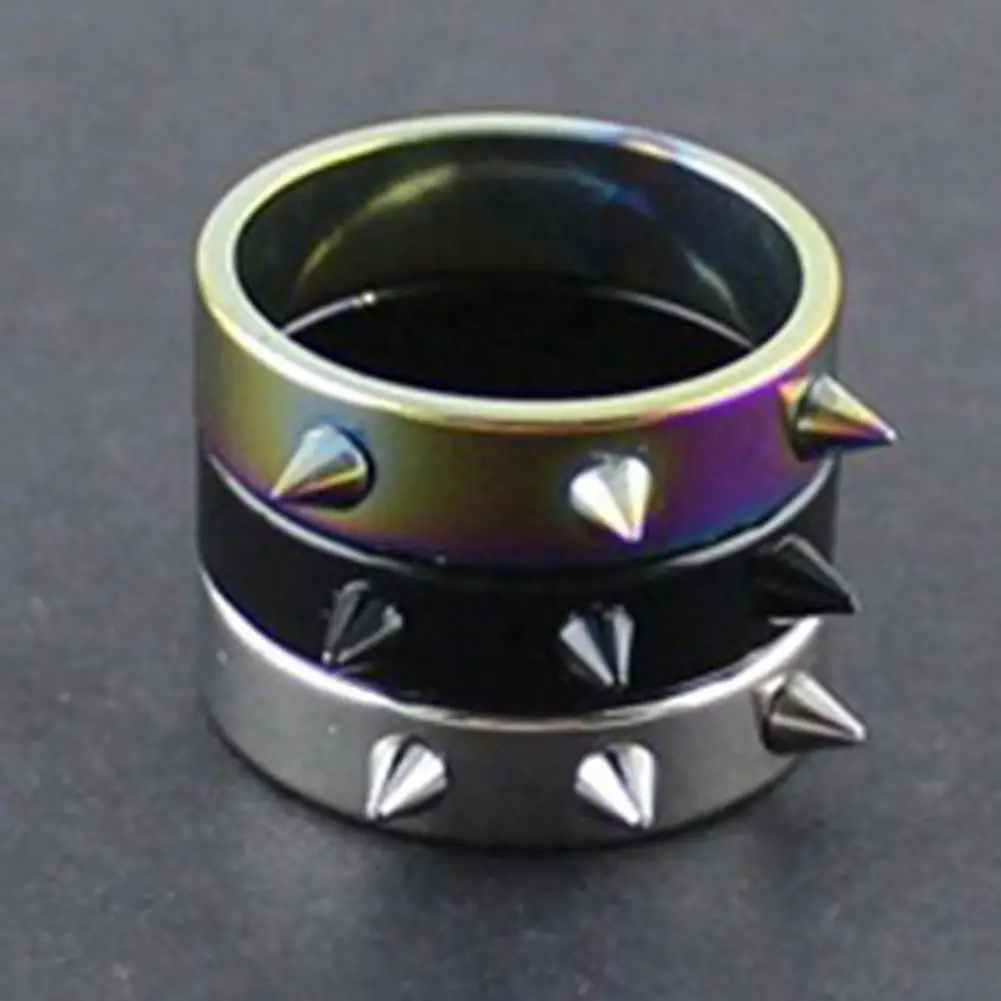 

Novel Couple Ring Anti-allergic Unisex Ring Portable Delicate Anti Fade Unisex Ring Durable