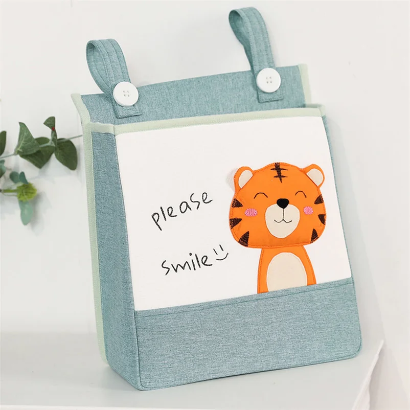 

Wall Door Hanging Organizer 1/2/3/4/7 Storage Pockets Bathroom Cotton Sundries Folding Underwear Socks Toys Key Sorting Bags