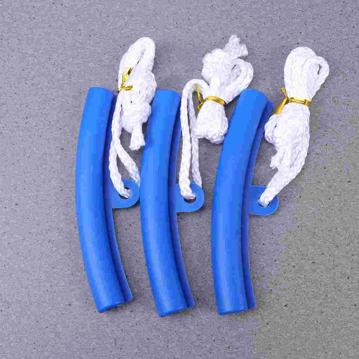 

1 Set of Tire Changing Set Tire Spoon Lever Tools Rim Protector Sheaths for Motorbike (3 Tools and 3 Blue Protectors)