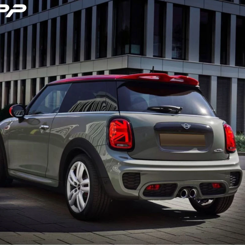 Фото Автомобильная часть кузова для Mini F55 F56, внешнее заднее крыло автомобиля, багажник, губа, задние ворота, спойлер, Empennage №3