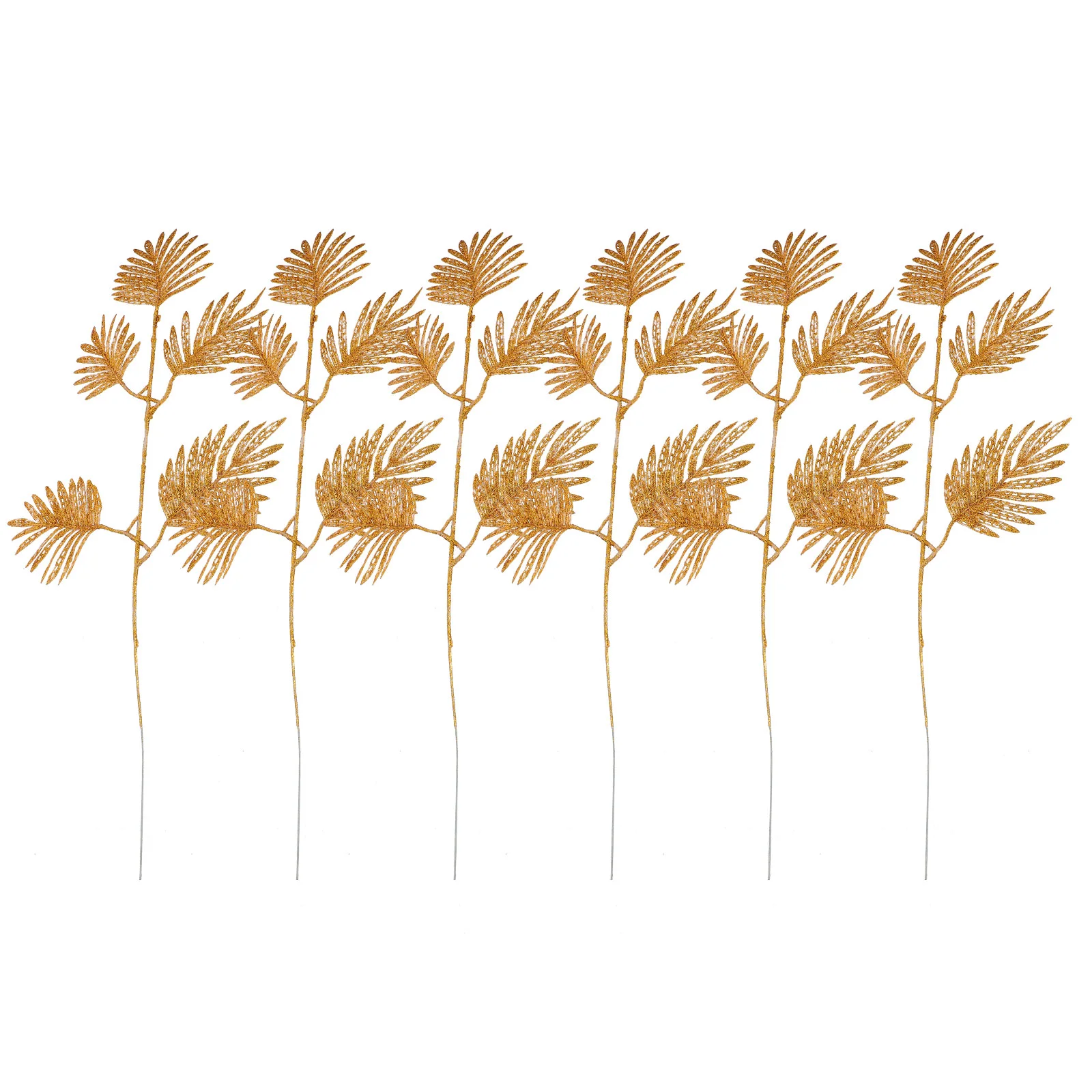 

Christmas Picks Leaves Tree Wreath Glitter Floral Vase Filler Decor Sprays Ornament Diy Bouquet Stem Branches Fake Bunchholiday