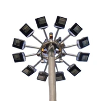 galvanized steel electricity column monopoletelecommunication pole
