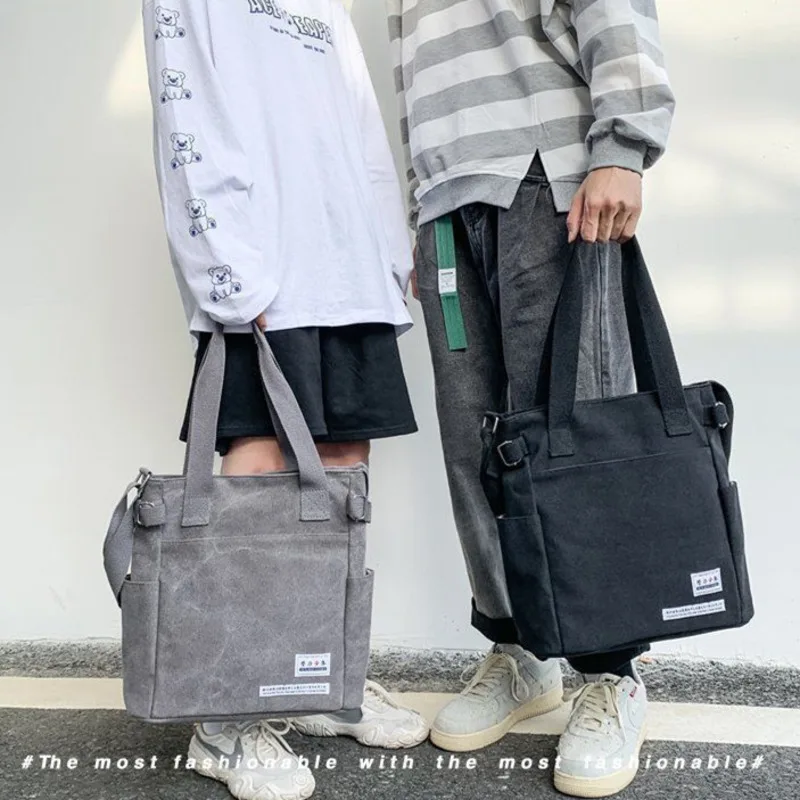 Women High Capacity Handbag Multipurpose Shoulder Messenger Bag Canvas Bag Pendant Сумка Багет Sac A Main Femme Bolsa Feminina