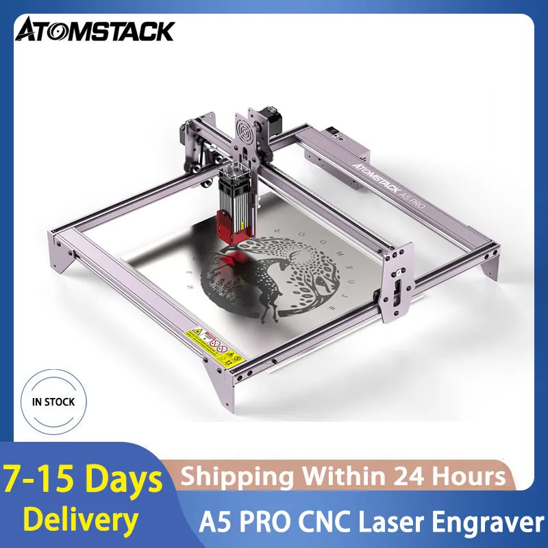 

Лазерный гравер с ЧПУ, 40 Вт, с фиксированным фокусом, 410x400