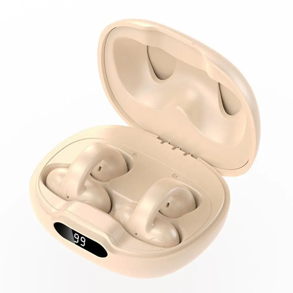 S518 Bluetooth-compatible Earphones Ear Clip Comfortable Tws Wireless Headphones Noise Reduction Music Headset