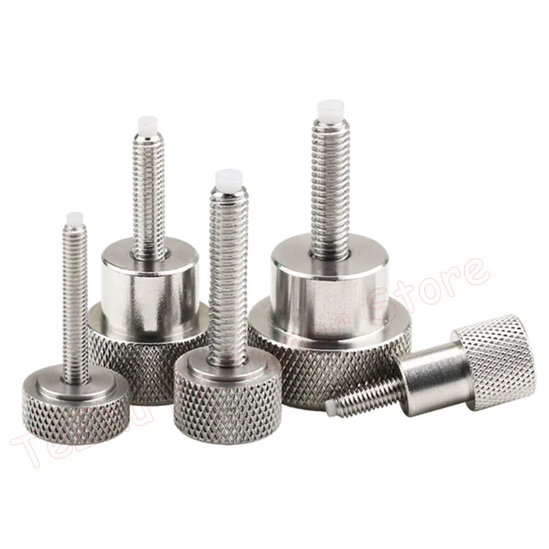 1 шт. M3 M4 M5 M6 M8 Винт с накатанной головкой из нержавеющей стали Болт и затяжкой
