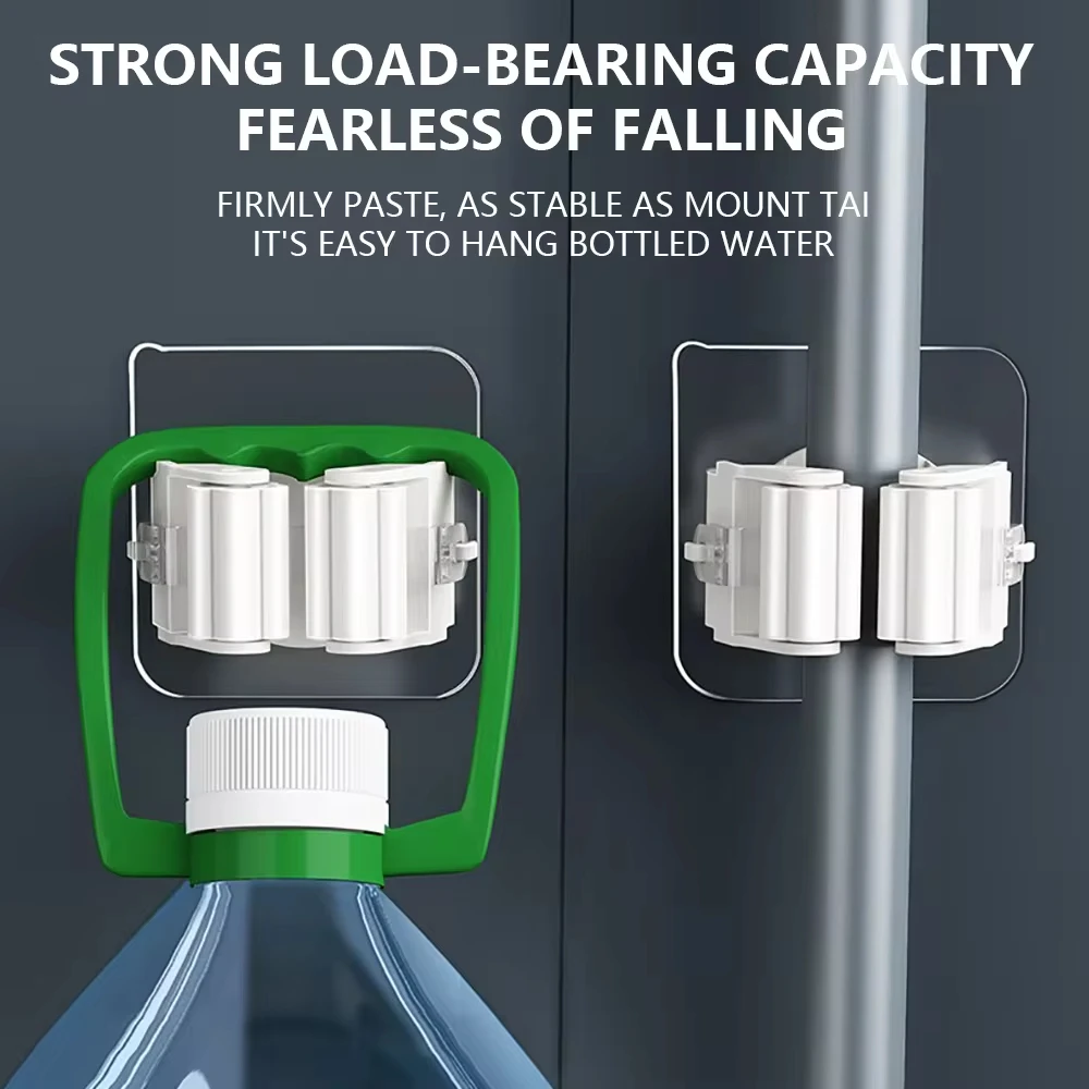 Настенный органайзер для швабры 4 шт. настенный водонепроницаемый держатель