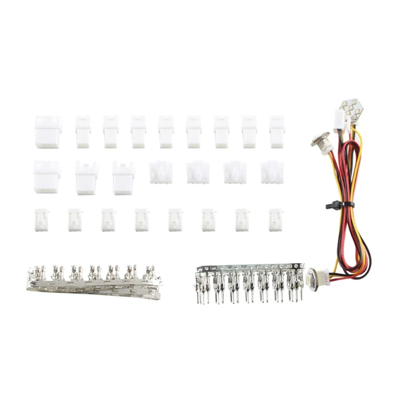 

Mini Button PCB LED PTFE Connection Wire 3D Printer Extruder Mini Light Bar RGBW LED Light for Voron 2.4 Stealthburner