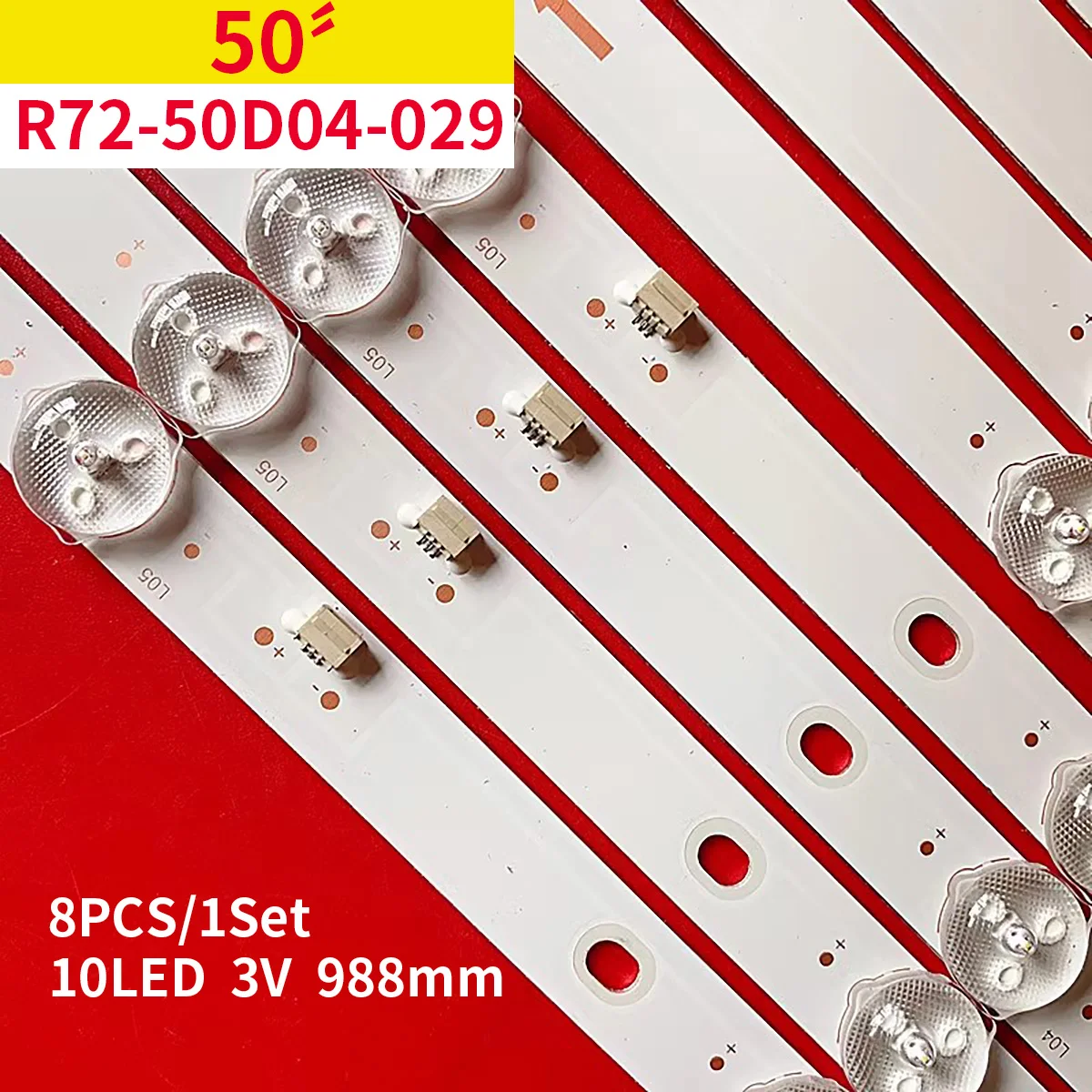 Светодиодные ленты для RCA Rc50j22s-4ksm JS-D-JP50DM-102ED (00804) 988141 T.30066.4P R72-50D04-029 ROJEM HBTV-50K5S RC50B19S-4KSM