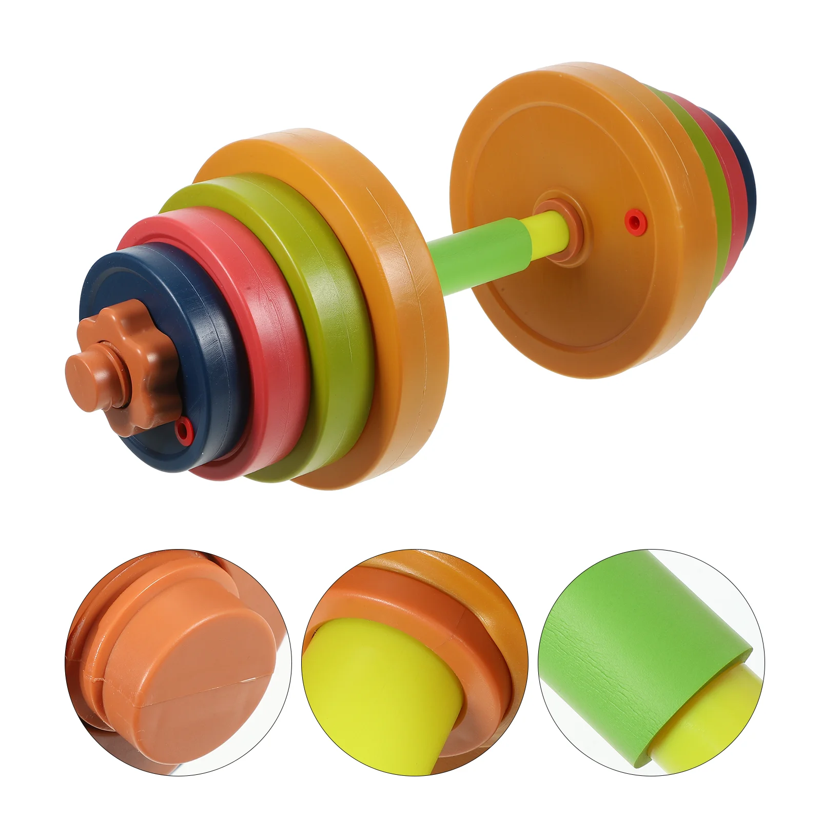 Регулируемые тяжелые гантели детские игрушки для тренировок штанги детская