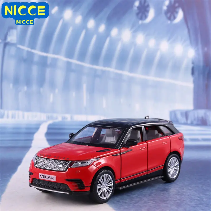 

Nicce 1:32 LAND ROVER RANGE ROVER VELAR Diecast Metal Alloy Model Car Sound Light Pull Back Collection Kids Toy Gifts F170