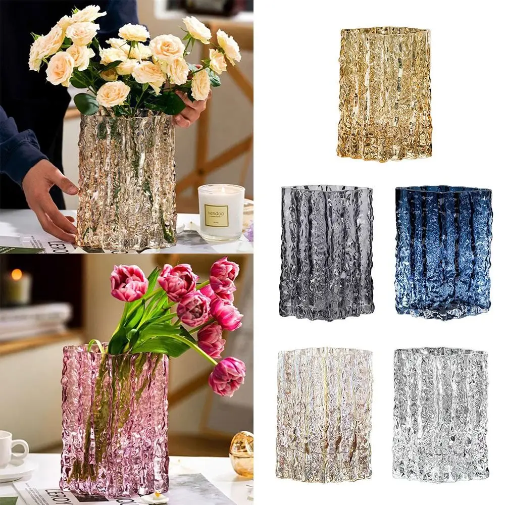 Прозрачный контейнер для хранения цветов Ins Цветочная композиция большого