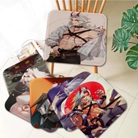 genshin impact arataki itto art fabric cushion non slip living room sofa decor students stool tatami office outdoor cushions