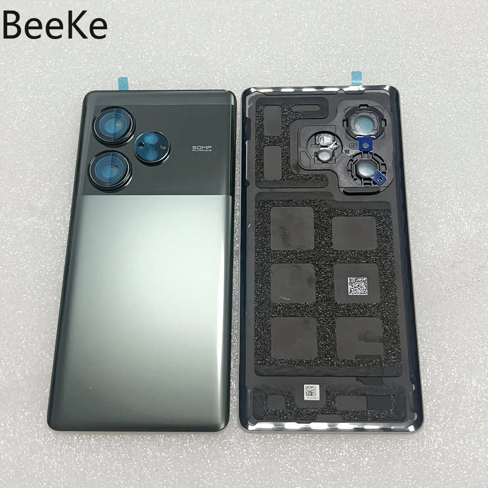 Задняя крышка корпуса для Realme GT Neo 6 6SE фотоэлементов стеклянная батарейного