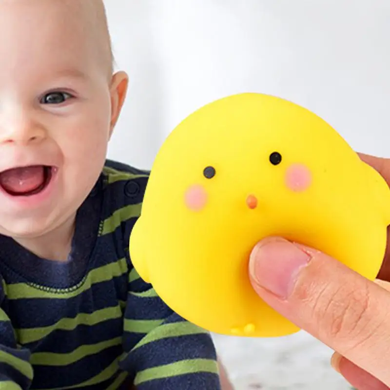 Hnad Pinch Chicken Grab And Snap Hand Toy Funny Reduce Pressure Animals Fidget Stress Relief Halloween Tricky Toys