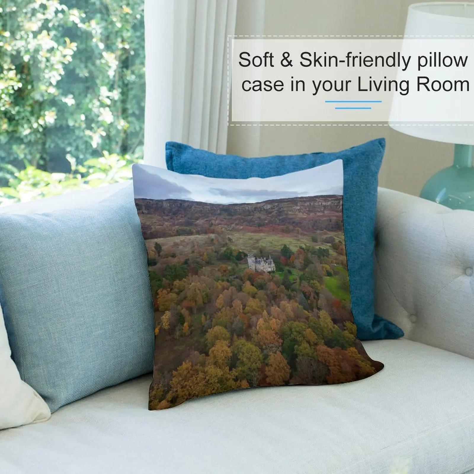 Подушка Overtoun House Dumbarton наволочки чехлы для диванов роскошные подушка