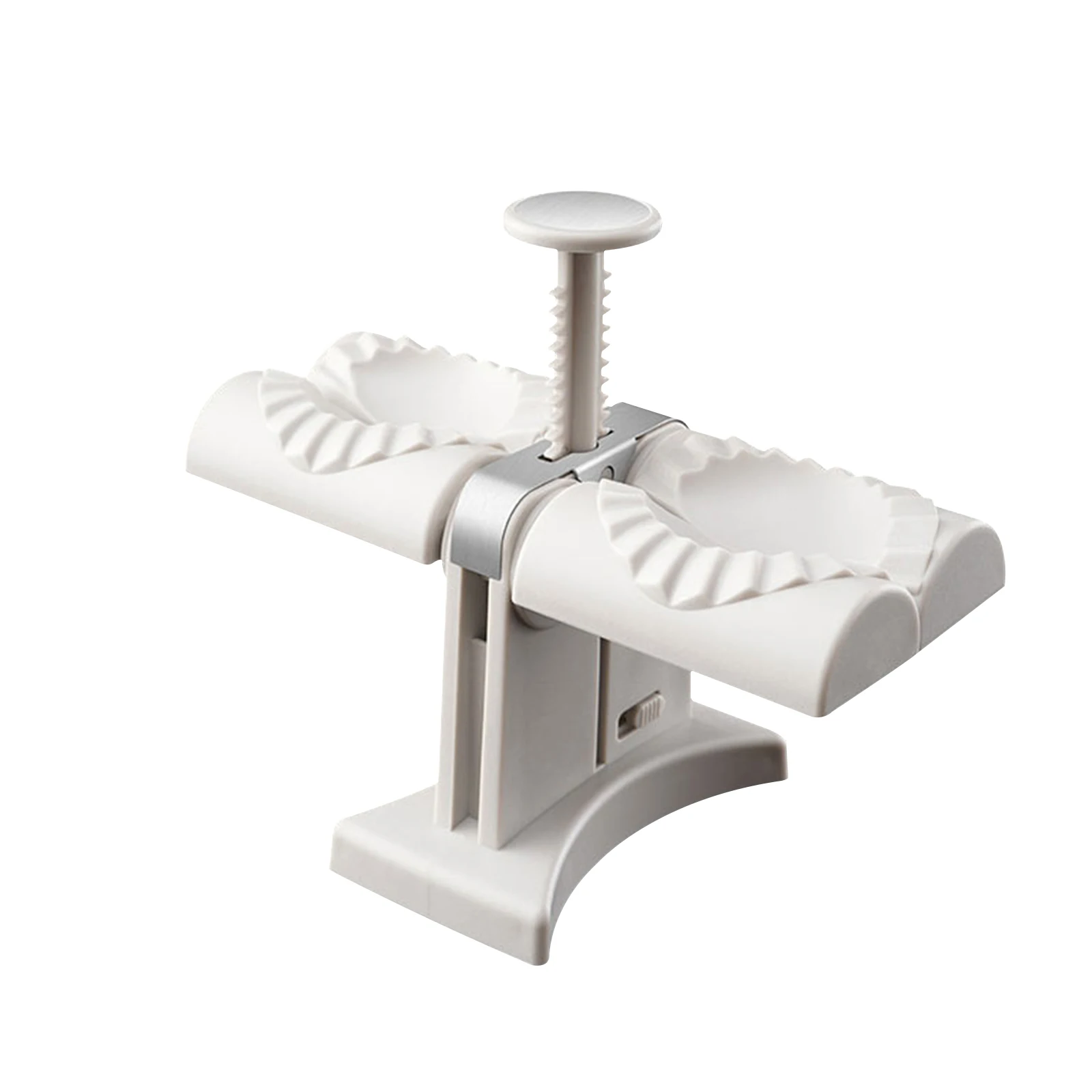 

Dumpling Maker Mould Dumplings Tool DIY Household Double Head Automatic Dumpling Mold Kitchen Accessories