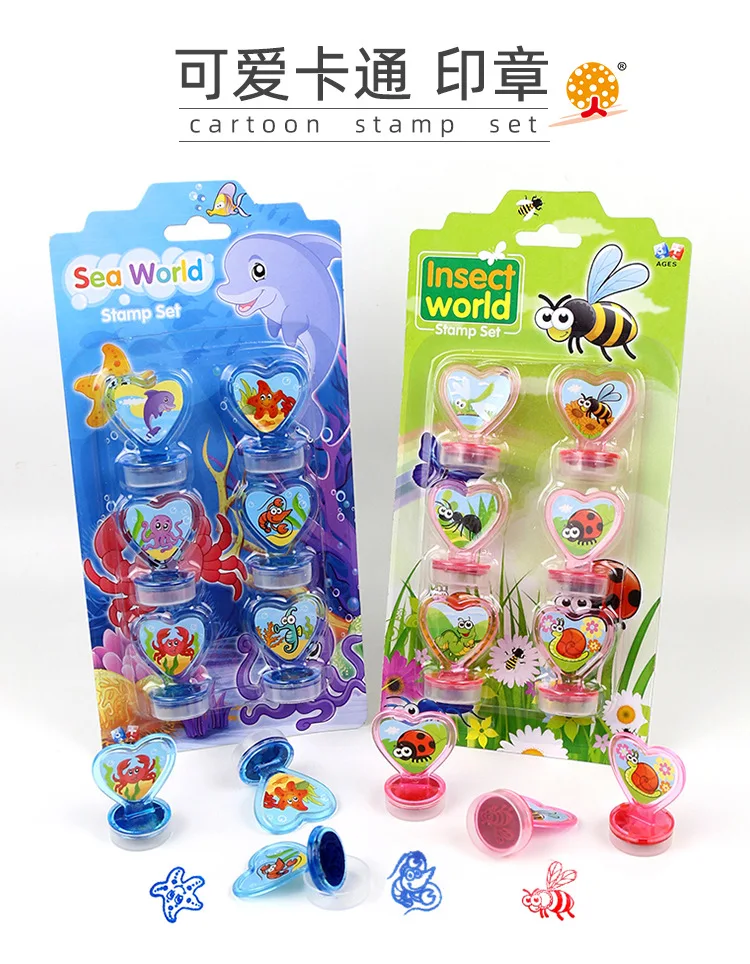 Штамп детский мультяшный с принтом Щенячий патруль игрушечный школьный штамп