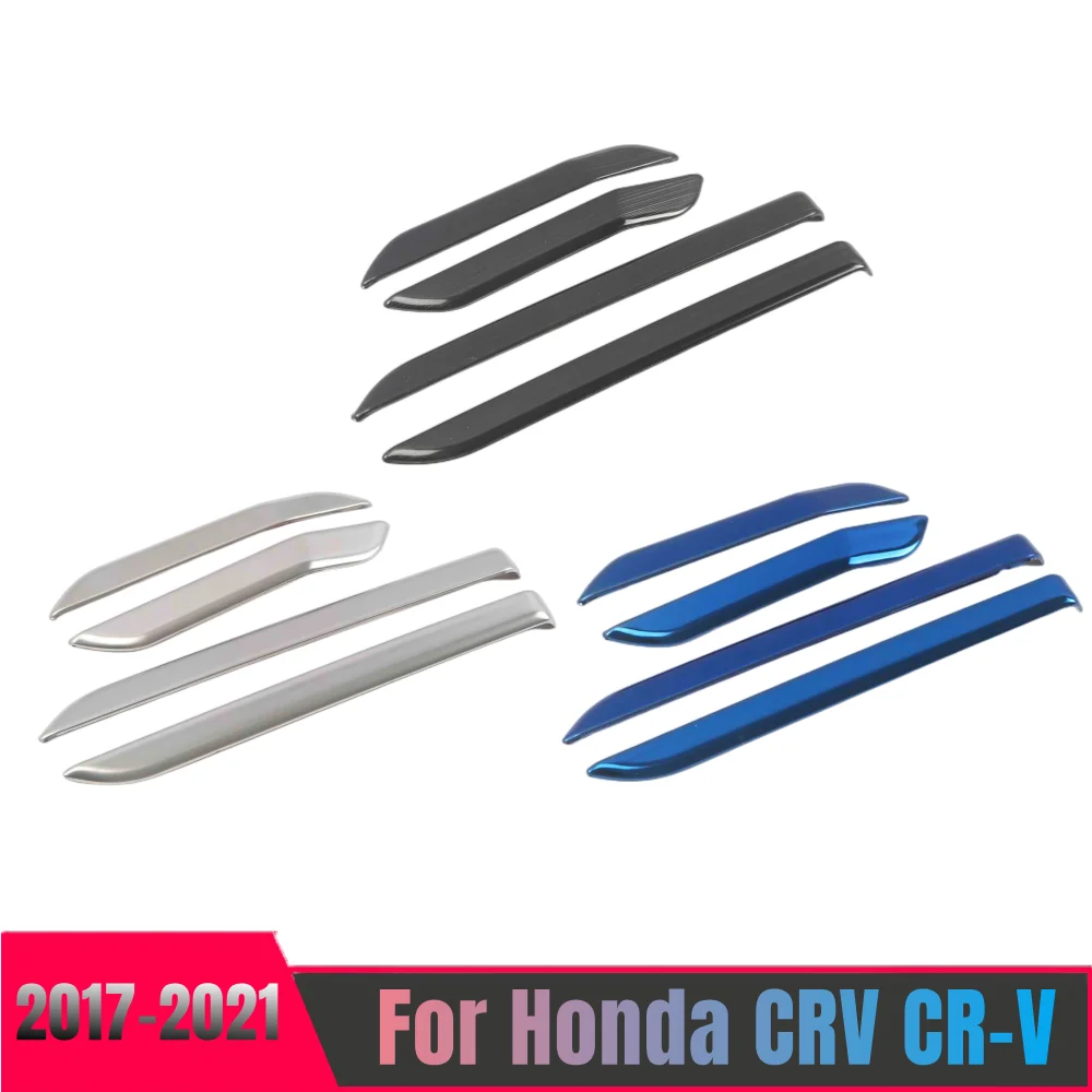 

Для Honda CRV CR-V 2017 2018 2019-2021 Автомобильная дверная Колонка декоративная рамка отделка крышка из нержавеющей стали автомобильные аксессуары для интерьера