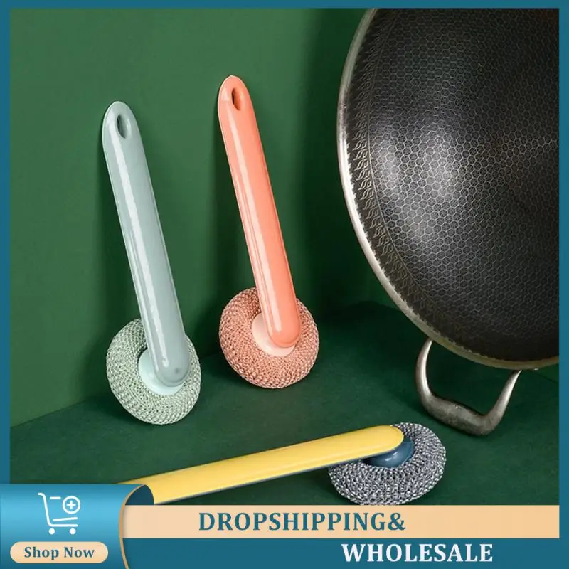 

Щетка для стиральной кастрюли, новые современные чистящие инструменты, щетка для кастрюли, очистка Pp, кухонные аксессуары, щетка для мытья посуды, не касаясь масла