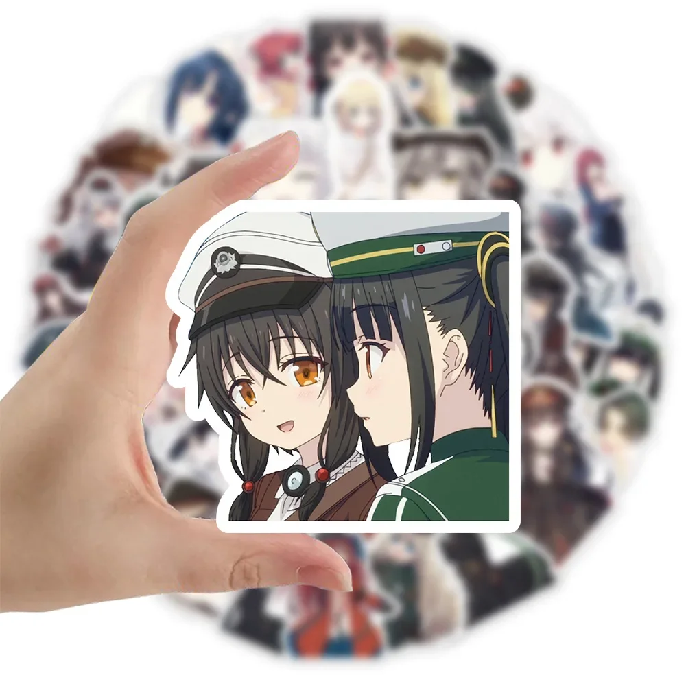 

52 шт. Горячая Аниме железная дорога Романтика Maitetsu декоративная наклейка скейтборд холодильник компьютер телефон чемодан водонепроницаемые наклейки