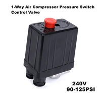 1 way air compressor pressure switch control valve g14 90 125psi 240v for air compressor pneumatic parts replacement