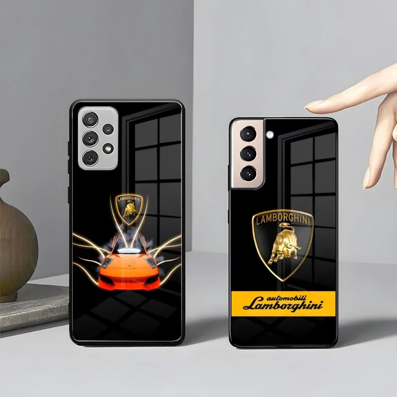 

Чехол для телефона Samsung S23, S21, S22, Ultra A 42, 32, 5G 52, 51, Note 20, S10, E Plus, S20, FE, S22 Pro, A12, 22, стеклянный чехол