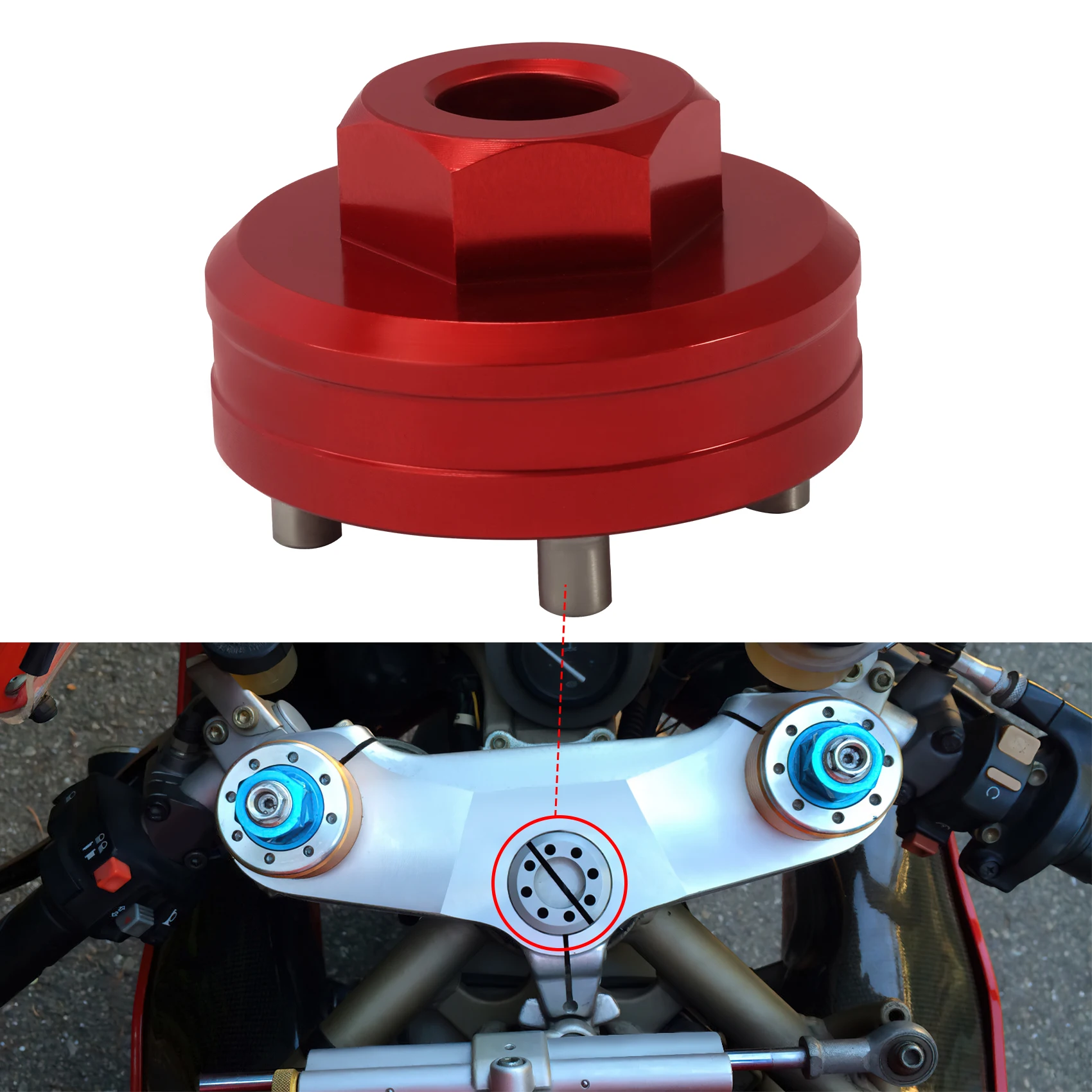 

Инструмент для болта и гайки мотоцикла, подходит для Ducati 1098 1198 Panigale Multistrada 1200