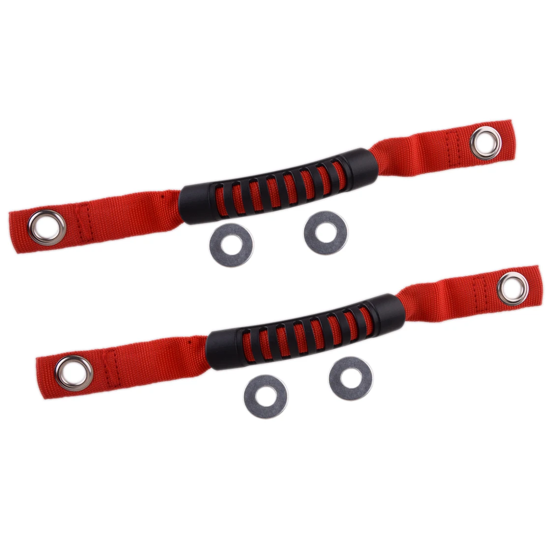 

2 шт. 1330514 автомобильный красный рулон бар захват отверстия для крыши ручка захват стойка держатель подходит для Jeep Wrangler JL 2018 + градиатор JT 2021 2020