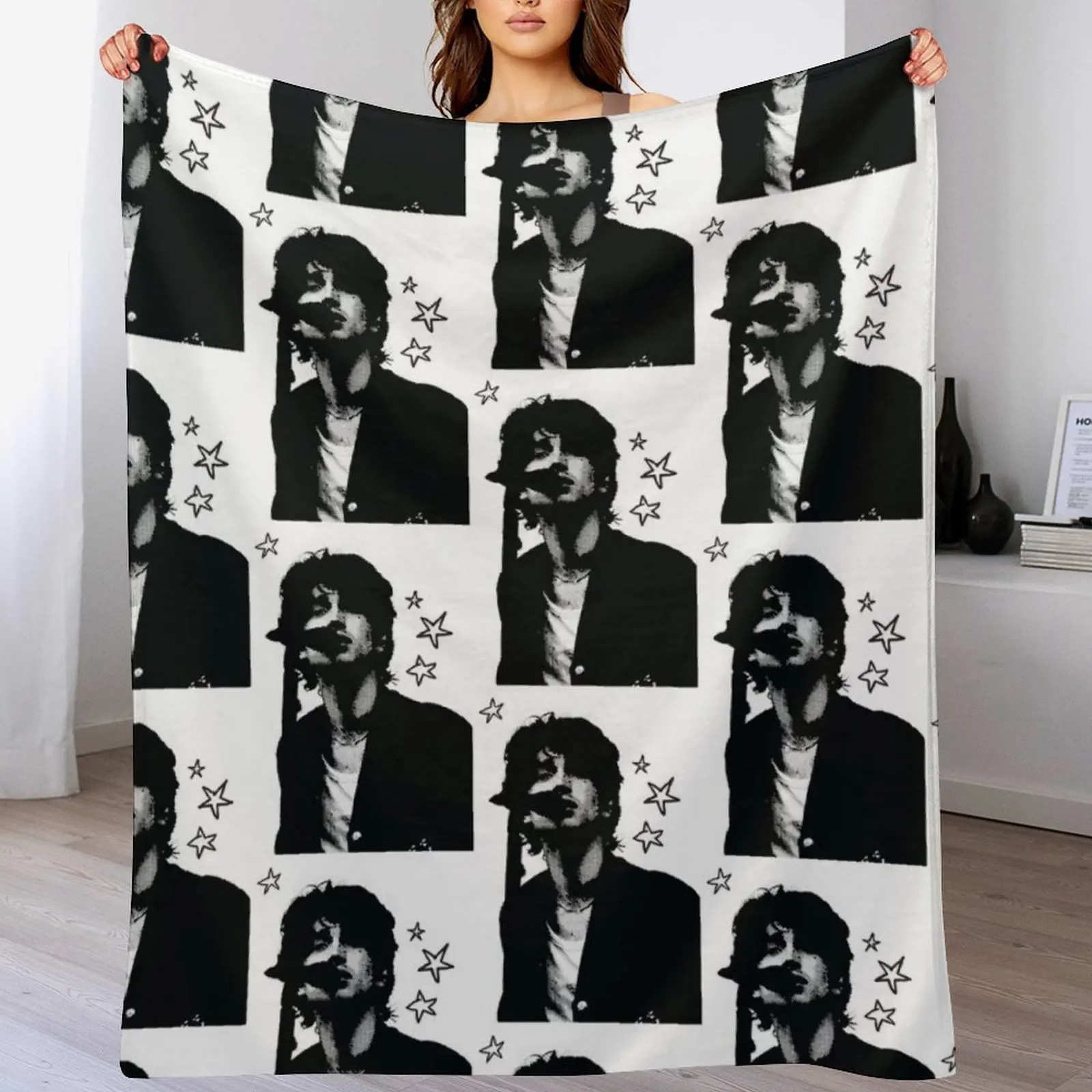 Ингалятор - Elijah Hewson Плед Персонализированный подарок Thins Многоцелевые мягкие