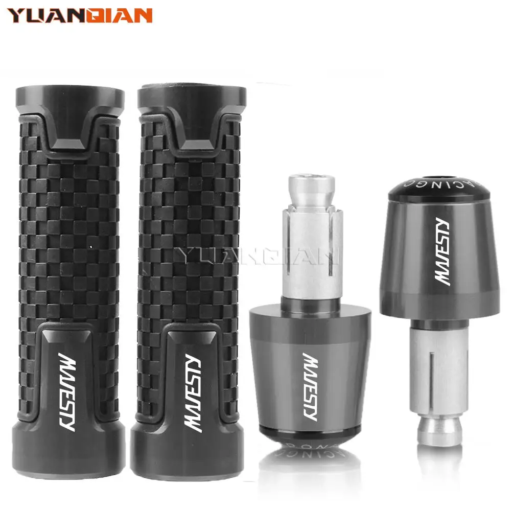 

For YAMAHA Majesty 125 250 400 2005 2006 2007 2008 2009 2010-2023 2022 22mm Motorcycle Handlebar Grips Hand Bar Handle grip Ends
