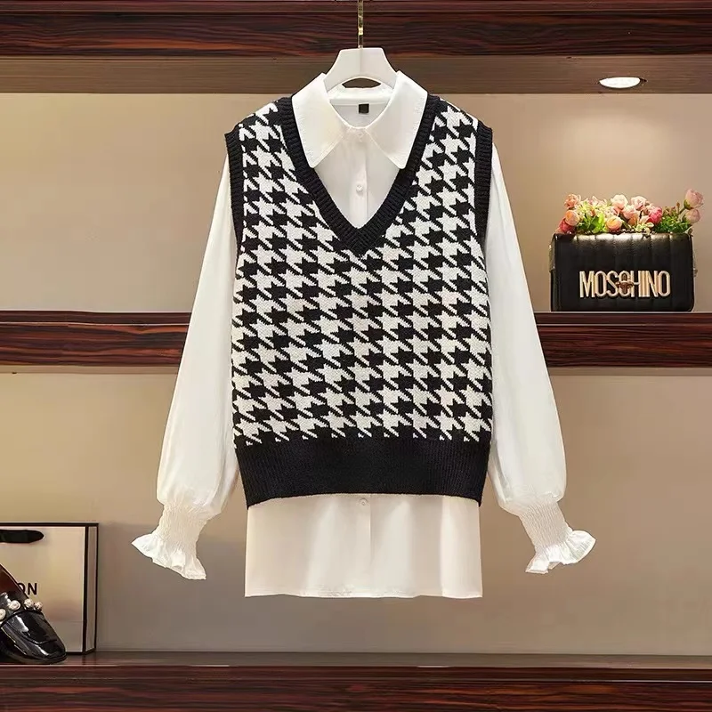 Женский трикотажный жилет с V-образным вырезом без рукавов |