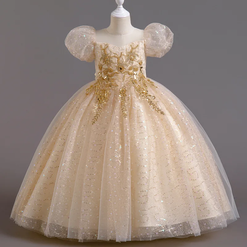 Юбка принцессы для девочек международная торговля детское свадебное платье