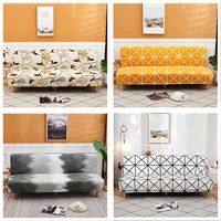 modern style 3 sizes armrestless fashionable printing sofa cover elastic all inclusive stretch couch covers protector