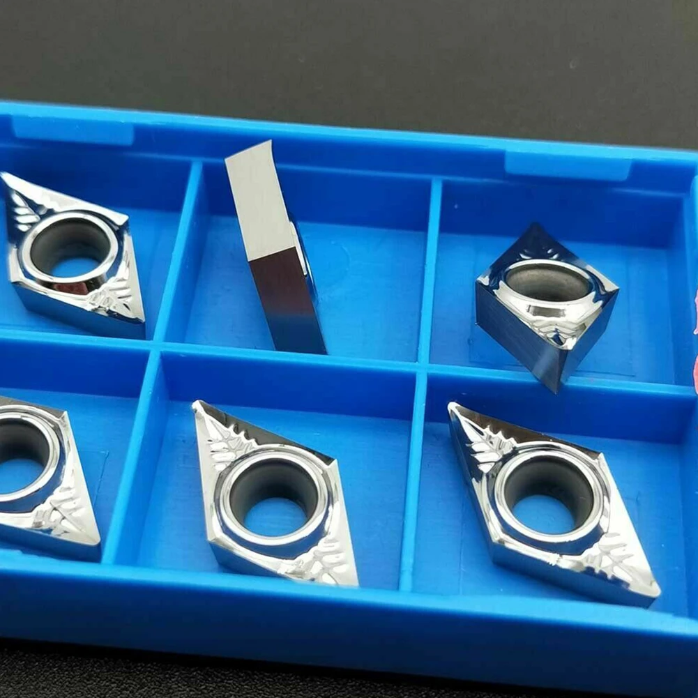 

Brand New CNC Insert Carbide Blade 10x Accessories Cutter Blade DCMT Fittings