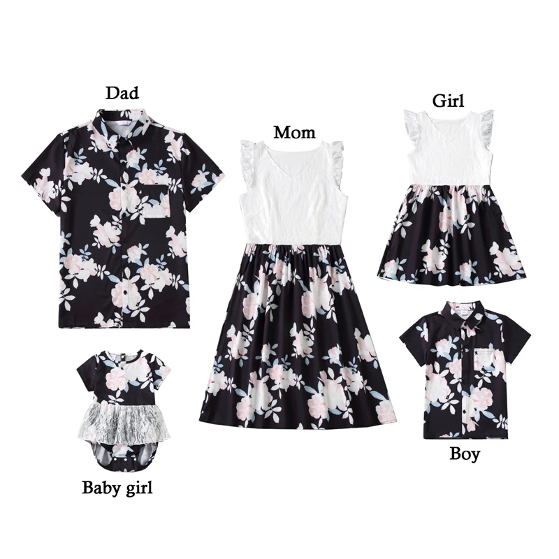 

Family Clothes Mother Kid Father And Children Mom And Daughter Couple Look Matching Girl Baby Clothes Family Parent Child Outfit