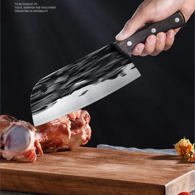 Кованый нож мясника