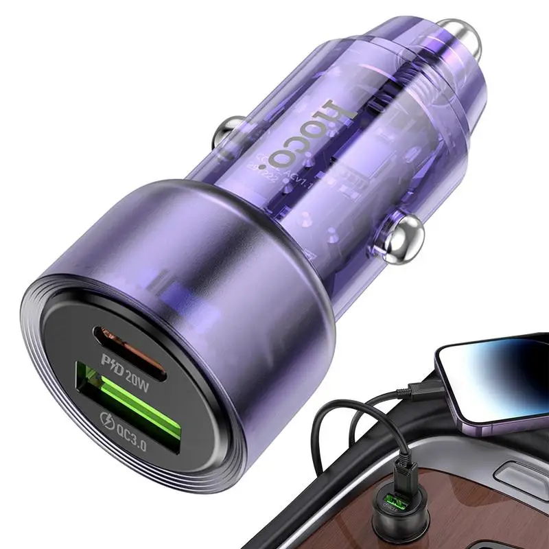 

PD автомобильное зарядное устройство адаптер для грузовика Тип C блок зарядного устройства для автомобиля Аксессуары для Rv автомобильный трансформируемый Автомобиль SUV