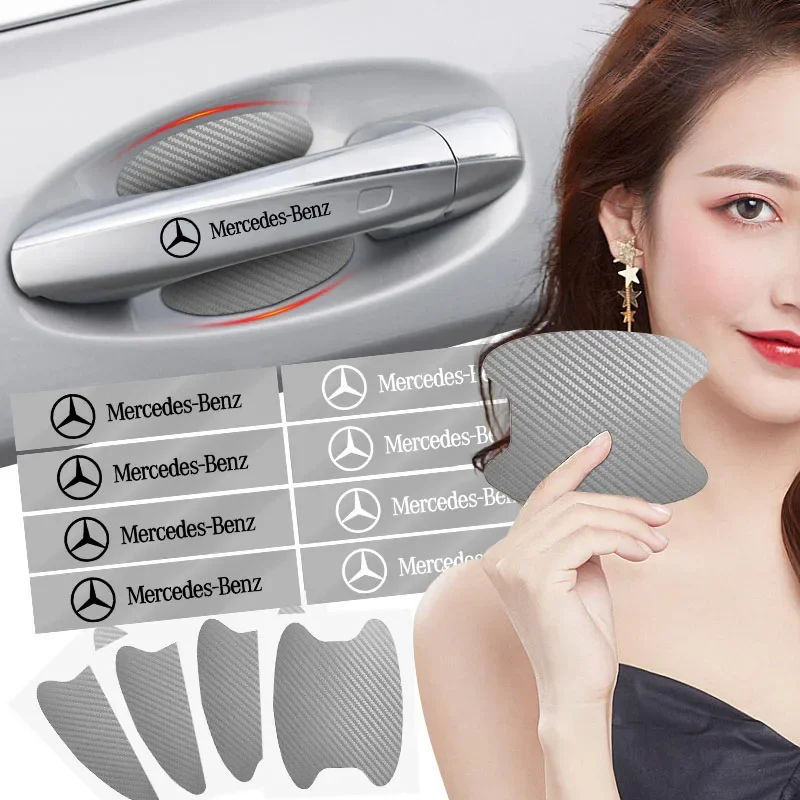 Наклейка на дверь автомобиля пленка с защитой от царапин для Mercedes Benz B/C/E/S Class A C200L