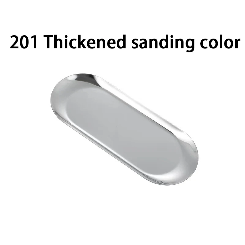 

Золотая овальная тарелка из нержавеющей стали